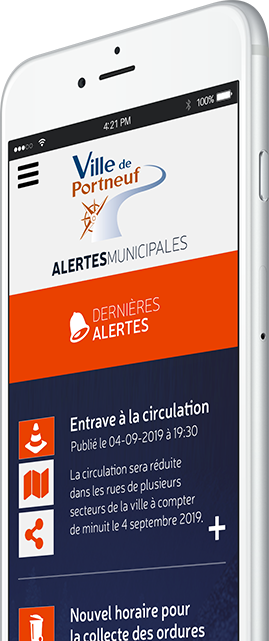 Alertes - Municipalité de Portneuf